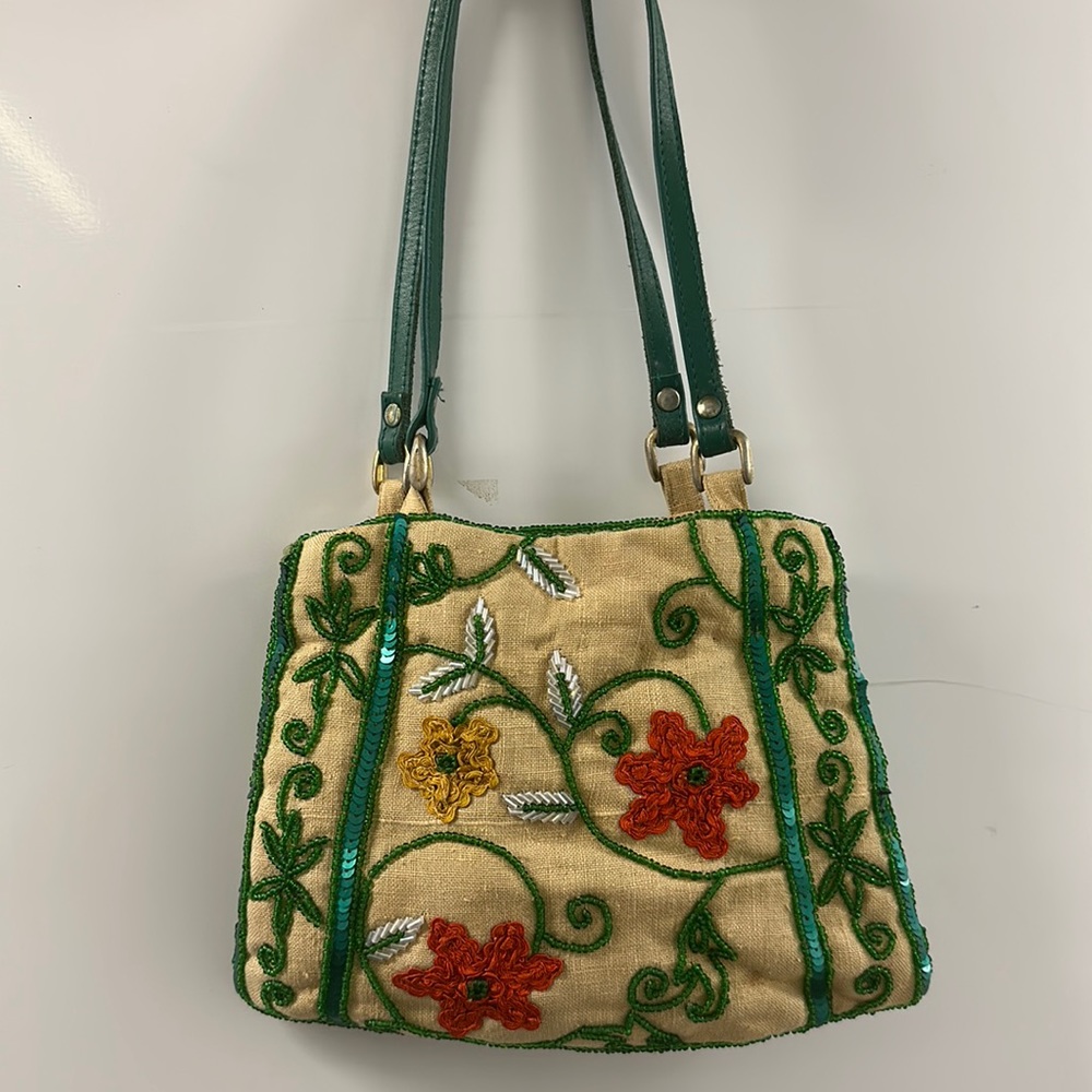 Chan Luu flower purse